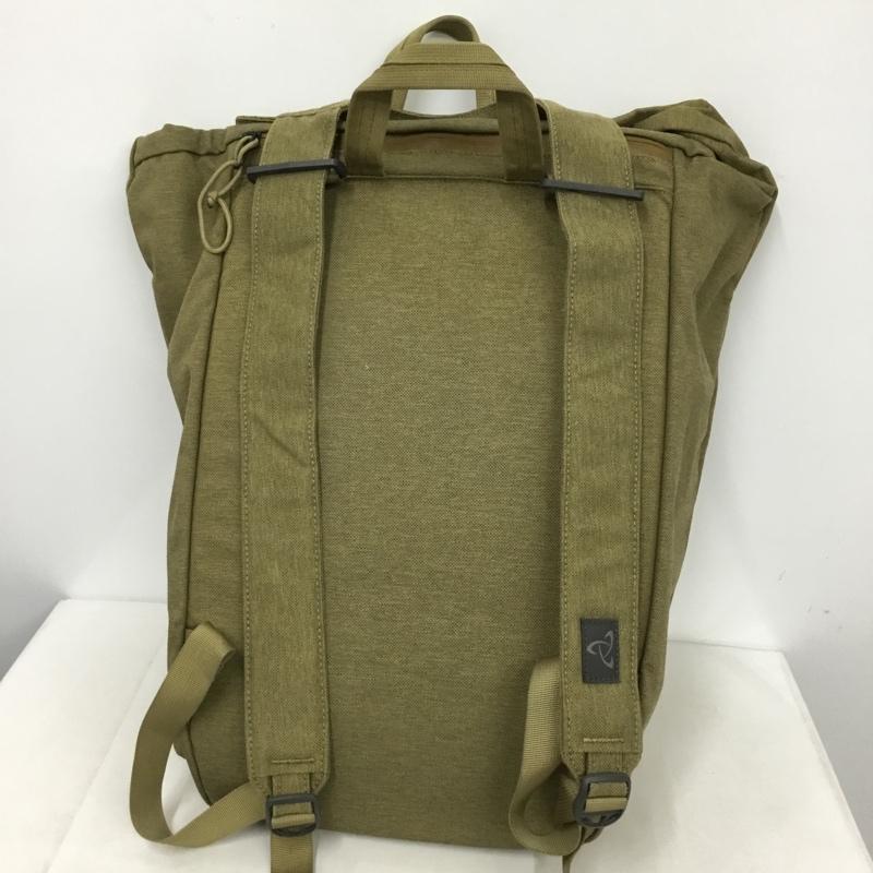 ミステリーランチ MYSTERY RANCH リュックサック、デイパック リュックサック、デイバッグ 293171 ロゴ、文字 カーキ / カーキ /  メンズ USED 古着 中古 10145194