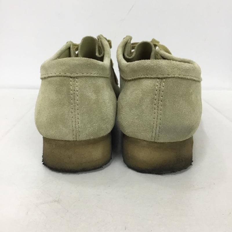 クラークス Clarks ブーツ ショートブーツ 61284821 ワラビー UK7.5 US8.5 US：8.5 無地 ベージュ / ベージュ /  メンズ USED 古着 中古 10148646