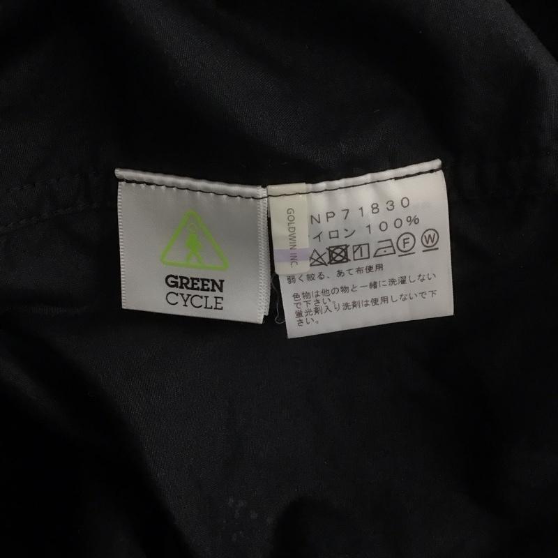 ザノースフェイス THE NORTH FACE ジャケット、上着 ジャンパー、ブルゾン NP71830 コンパクトジャケット ジップアップジャケット カジュアルジャケット ナイロンジャケット アウター L ロゴ、文字 黒 / ブラック /  メンズ USED 古着 中古 10106633