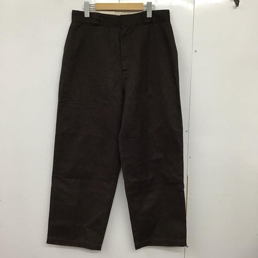 ディッキーズ Dickies パンツ ワークパンツ、ペインターパンツ ワークパンツ ワイドパンツ カジュアルパンツ M ロゴ、文字 茶 / ブラウン /  メンズ USED 古着 中古 10150749