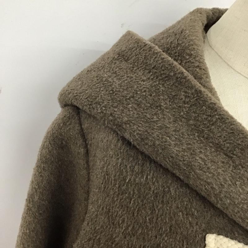 サマンサモスモス Samansa Mos2 コート コート一般 M 無地 茶 / ブラウン /  レディース USED 古着 中古 10120542