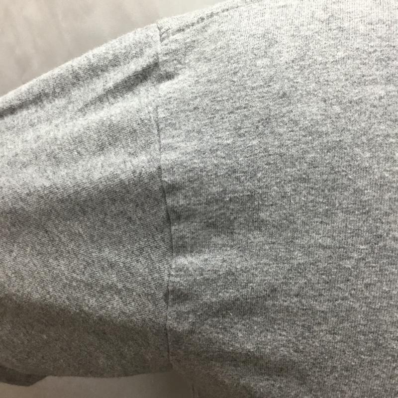 エドウィン EDWIN Tシャツ 半袖 ET8036 クルーネック バックプリント M ロゴ、文字 灰 / グレー /  メンズ USED 古着 中古 10115519