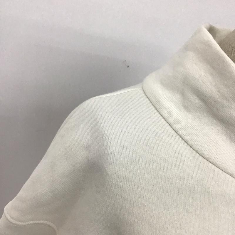 ザラ ZARA トレーナー 長袖 1165/547/710 SUDADERA VARSITY L ロゴ、文字 白 / ホワイト /  レディース USED 古着 中古 10124034