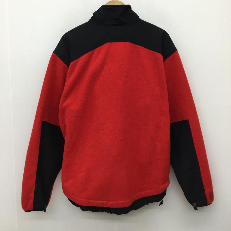ザノースフェイス THE NORTH FACE ジャケット、上着 ジャケット、ブレザー L ロゴ、文字 黒 / ブラック / X 赤 / レッド /  メンズ USED 古着 中古 10139433