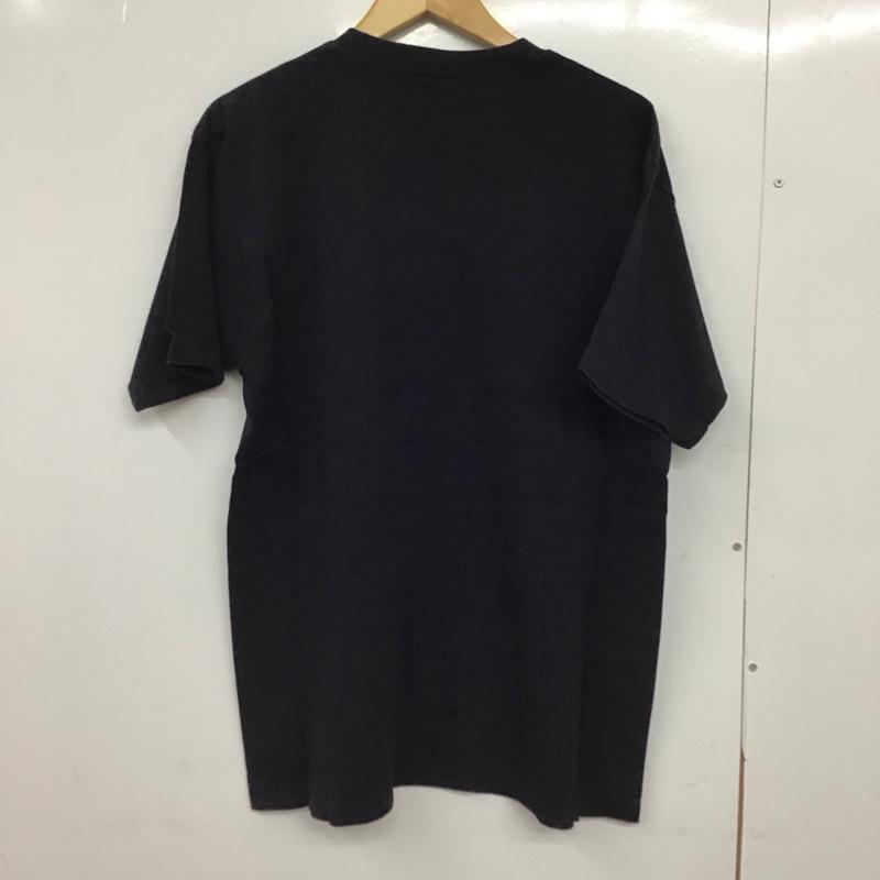 ポインター POINTER Tシャツ 半袖 半袖カットソー プリントTシャツ クルーネックカットソー XL ロゴ、文字 紺 / ネイビー /  メンズ USED 古着 中古 10150070