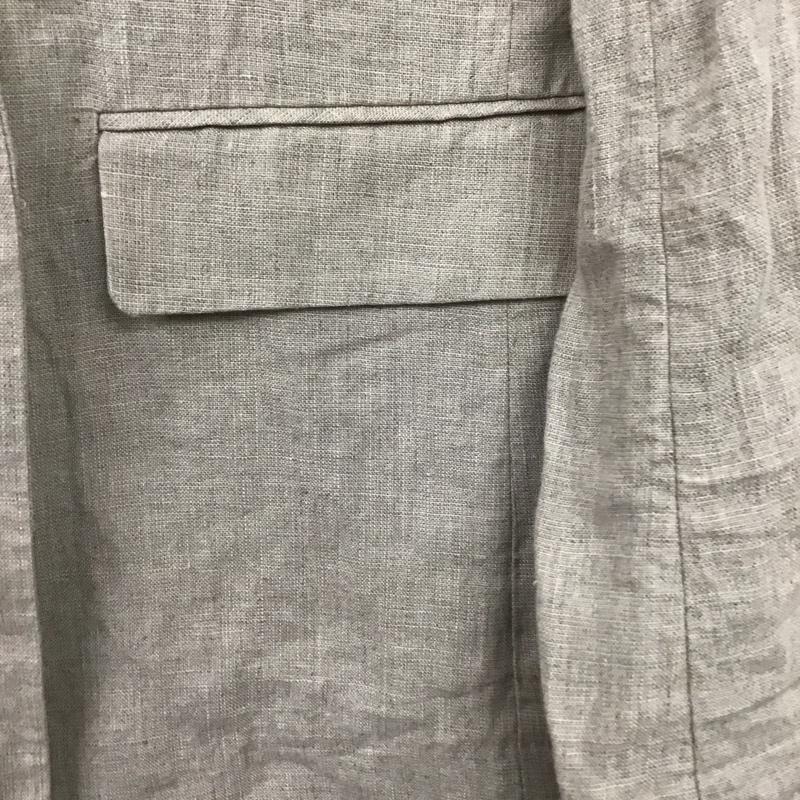 スローブイエナ SLOBE IENA ジャケット、上着 ジャケット、ブレザー EX45 リネン ダブルジャケット 無地 ベージュ / ベージュ /  レディース USED 古着 中古 10142144