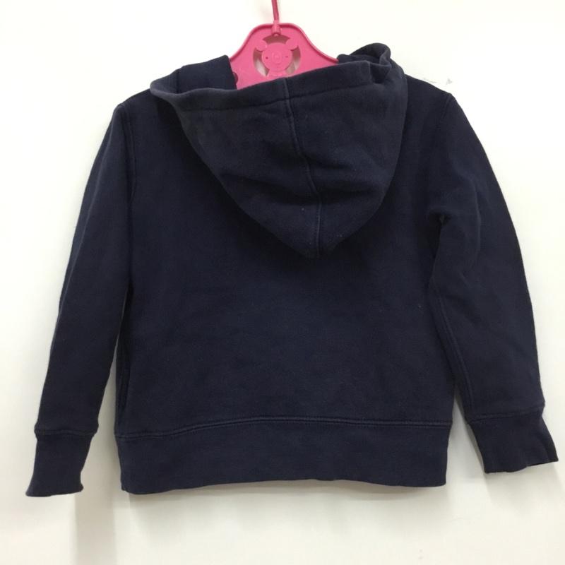 ポロラルフローレン POLO RALPH LAUREN パーカー 長袖 長袖パーカー フード付きパーカー プリントスウェット プルオーバートレーナー 3 プリント 紺 / ネイビー /  ボーイズ USED 古着 中古 10116536