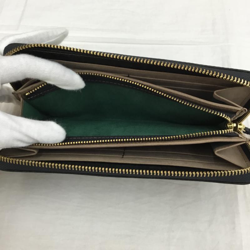 ノーティアム NAUGHTIAM 財布 長財布  黒 / ブラック / X 青 / ブルー / X 緑 / グリーン /  メンズ USED 古着 中古 10140569