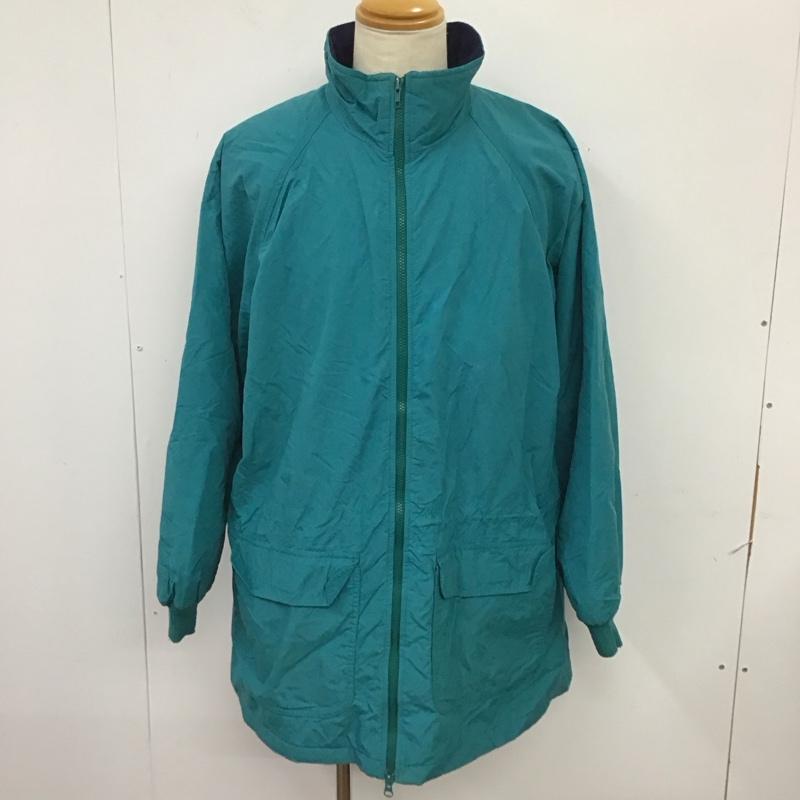 エディーバウアー Eddie Bauer ジャケット、上着 ジャケット、ブレザー ジップアップジャケット ジャンパー ジャケット カジュアルジャケット アウター L 無地 青 / ブルー /  メンズ USED 古着 中古 10115260