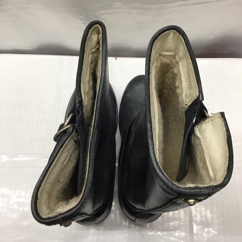 ディーゼル DIESEL ブーツ エンジニアブーツ 裏ボア 36 無地 黒 / ブラック /  レディース USED 古着 中古 10121058