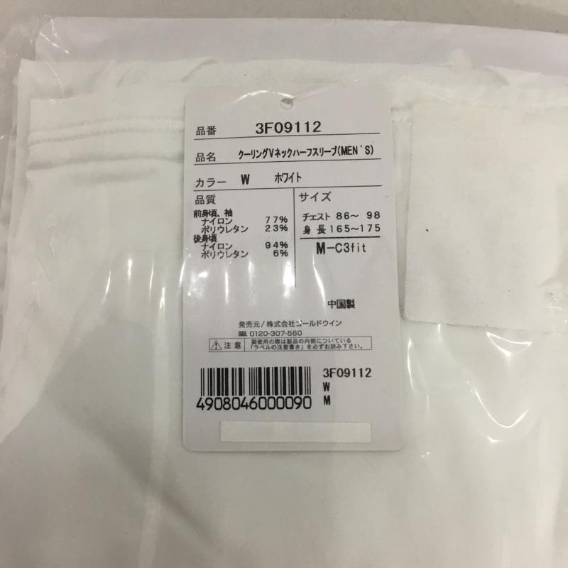 古着 USED Tシャツ 半袖 C3fit 3F09112 クーリング Vネックハーフスリーブ M ワンポイント 白 / ホワイト /  メンズ USED 古着 中古 10132867