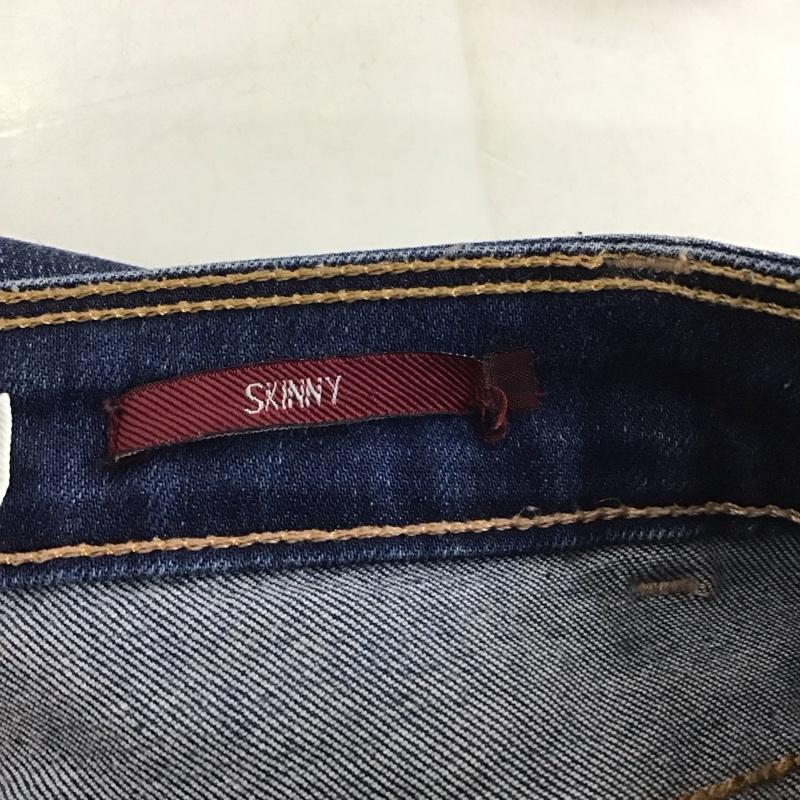 ザラ ZARA パンツ デニム、ジーンズ 38 無地 インディゴ / インディゴ /  レディース USED 古着 中古 10133247