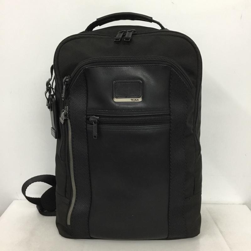 トゥミ TUMI リュックサック、デイパック リュックサック、デイバッグ 232682D ALPHA BRAVO DAVIS BACKPACK ロゴ、文字 黒 / ブラック /  メンズ USED 古着 中古 10148842