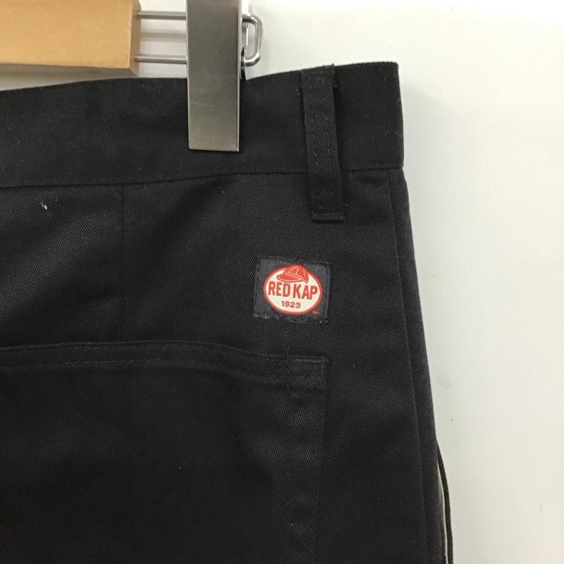 レッドキャップ RED KAP パンツ ワークパンツ、ペインターパンツ ワイドパンツ カジュアルパンツ ワークパンツ 無地 黒 / ブラック /  メンズ USED 古着 中古 10151137