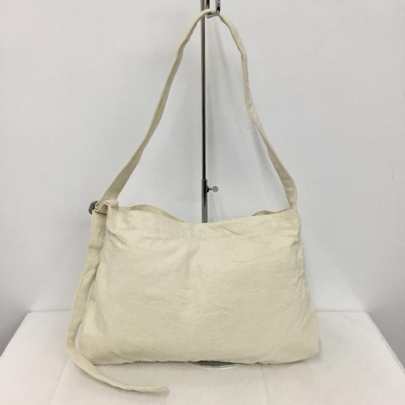 ザノースフェイス THE NORTH FACE ショルダーバッグ ショルダーバッグ Green Tee キャンバス オーガニックコットン ロゴ、文字 アイボリー / アイボリー /  メンズ USED 古着 中古 10144879