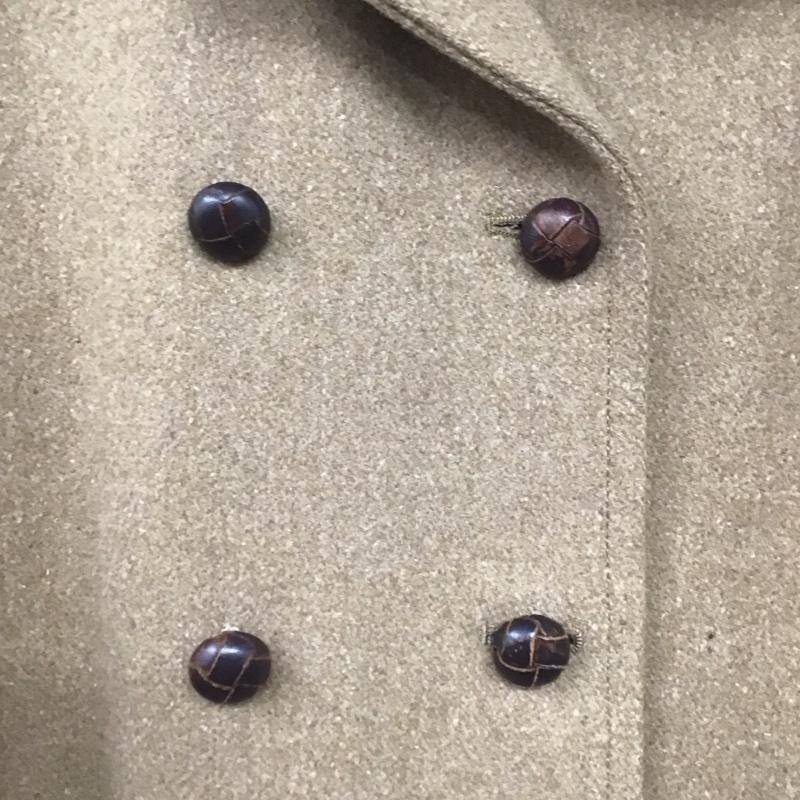 レイビームス Ray BEAMS コート コート一般 6319-0024-1690 ファー付きコート 1 無地 ベージュ / ベージュ /  レディース USED 古着 中古 10142520