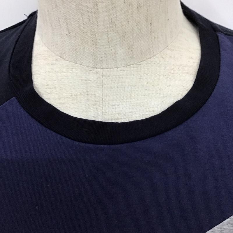 アデイインザライフ A Day in the Life Tシャツ 半袖 6217-699-1229 クルーネック S 無地 紺 / ネイビー / X 青 / ブルー / X 灰 / グレー /  メンズ USED 古着 中古 10111827