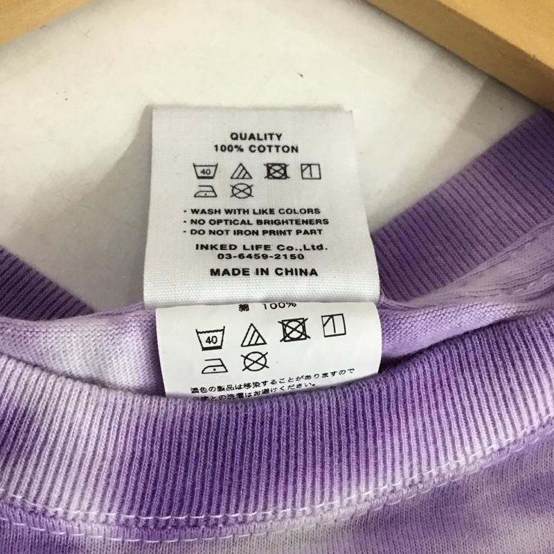 ソフト・マシーン SOFTMACHINE Tシャツ 半袖 半袖カットソー プリントTシャツ クルーネックカットソー M プリント 紫 / パープル /  メンズ USED 古着 中古 10128775