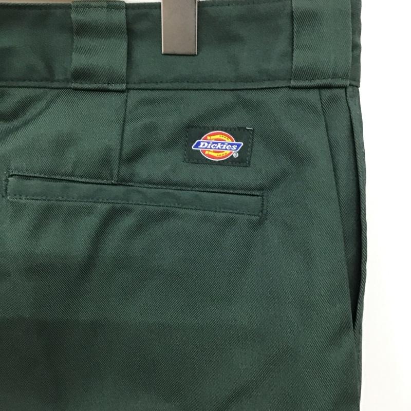 ディッキーズ Dickies パンツ ワークパンツ、ペインターパンツ 874GH ワークパンツ タグ付き 36×32 36インチ ロゴ、文字 緑 / グリーン /  メンズ USED 古着 中古 10121313