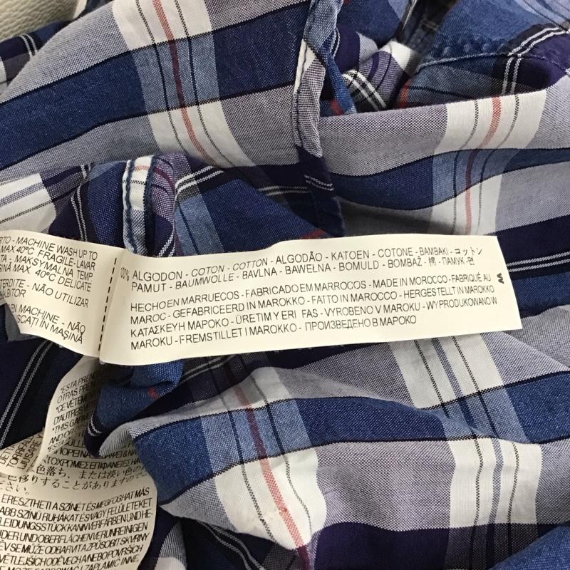 ザラメン ZARA MAN シャツ、ブラウス 長袖 長袖シャツ チェックシャツ カラーシャツ M チェック マルチカラー / マルチカラー /  メンズ USED 古着 中古 10131525