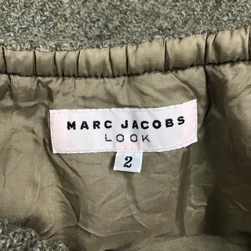 マークバイマークジェイコブス MARC by MARC JACOBS スカート ミニスカート ミニスカート タイトスカート カジュアルスカート 2 無地 茶 / ブラウン /  レディース USED 古着 中古 10114903