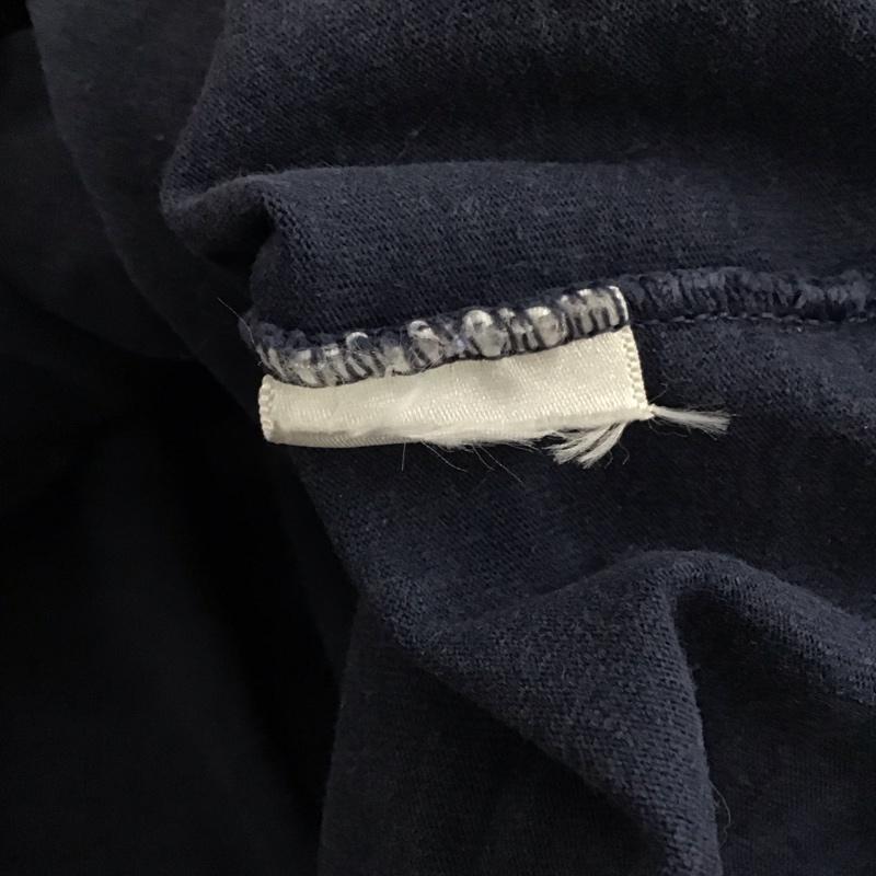 カーハート Carhartt Tシャツ 半袖 半袖カットソー プリントTシャツ クルーネックカットソー XXL ロゴ、文字 紺 / ネイビー /  メンズ USED 古着 中古 10150343