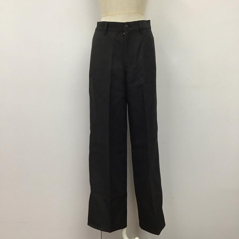 スライ SLY ボトムス ボトムス 030FAY11-4760 ストレートパンツ 2 無地 黒 / ブラック /  レディース USED 古着 中古 10120142