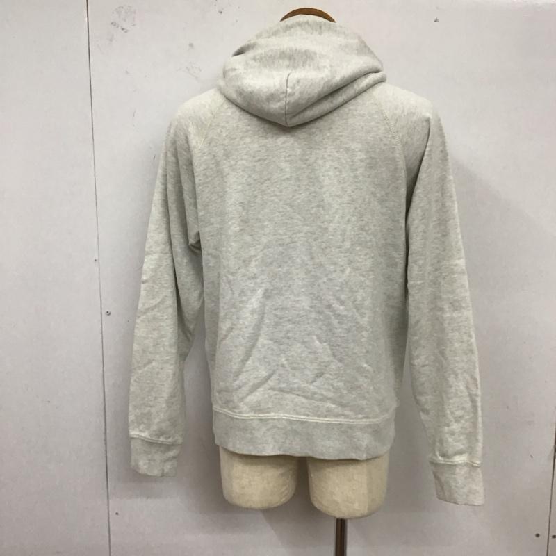 チャンピオン Champion パーカー 長袖 長袖パーカー フード付きパーカー プリントスウェット トレーナー L プリント 灰 / グレー /  メンズ USED 古着 中古 10121041