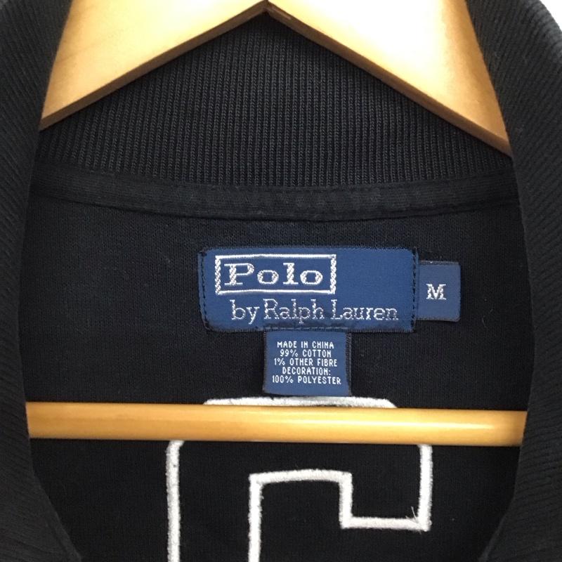 ポロバイラルフローレン Polo by RALPH LAUREN ジャケット、上着 ジャンパー、ブルゾン ジップアップジャケット アウター スタンドカラー M ロゴ、文字 ダークグレー / ダークグレー /  メンズ USED 古着 中古 10150277