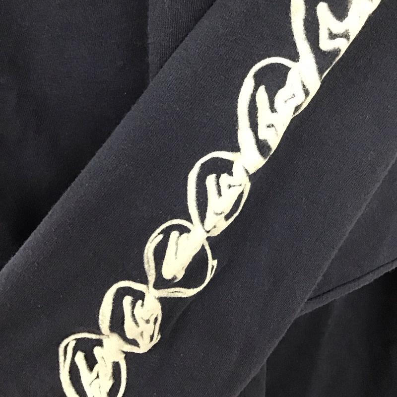 カクタスジャック Cactus Jack Tシャツ 長袖 ロンT クルーネック バックプリント FRAGMENT DESIGN XXL プリント 黒 / ブラック /  メンズ USED 古着 中古 10124960