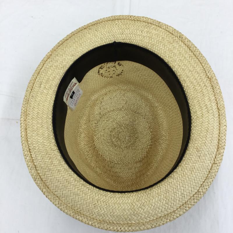 フラットヘッド The Flat Head 帽子 ハット ストローハット FREE 無地 ベージュ / ベージュ /  メンズ USED 古着 中古 10134019