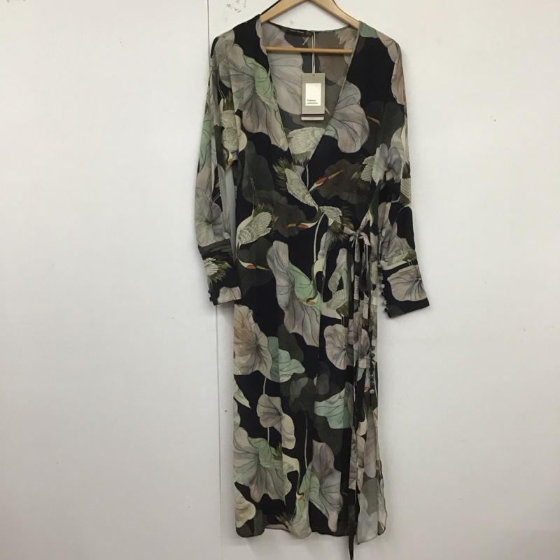 ザラ ZARA ワンピース ロングスカート S 総柄 マルチカラー / マルチカラー /  レディース USED 古着 中古 10124807