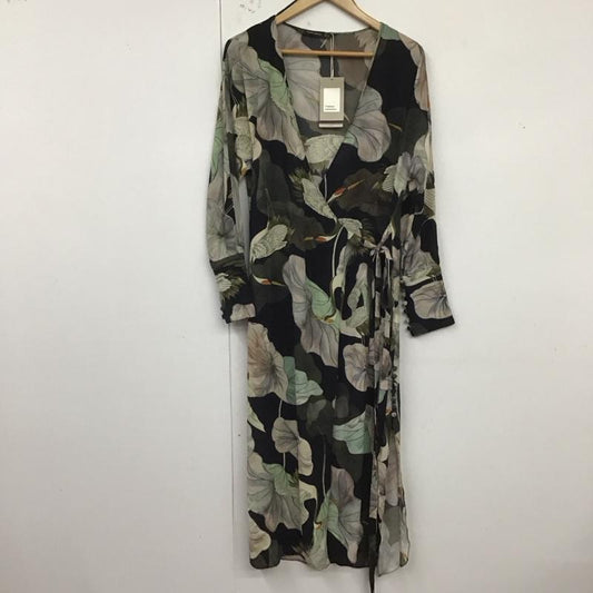 ザラ ZARA ワンピース ロングスカート S 総柄 マルチカラー / マルチカラー /  レディース USED 古着 中古 10124807