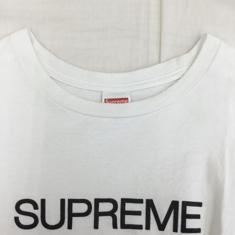 シュプリーム Supreme Tシャツ 半袖 21AW Est.1994 Tee XL ロゴ、文字 白 / ホワイト /  メンズ USED 古着 中古 10134786