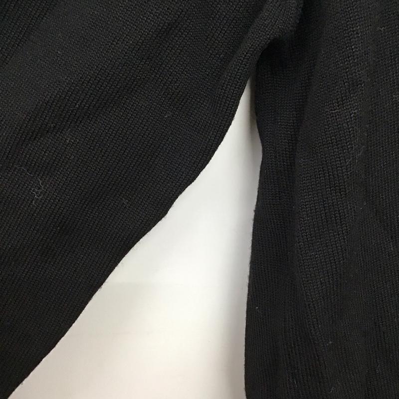 ロベルトカバリ roberto cavalli ニット、セーター 長袖 長袖ニットカットソー Vネック セーター S 総柄 黒 / ブラック /  メンズ USED 古着 中古 10149742