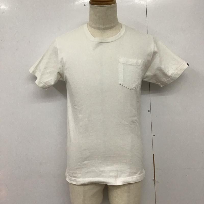 チャレンジャー CHALLENGER Tシャツ 半袖 半袖カットソー 無地Tシャツ クルーネックカットソー S 無地 白 / ホワイト /  メンズ USED 古着 中古 10124469