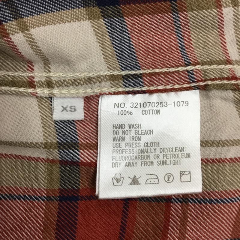 ロンハーマン Ron Herman シャツ、ブラウス 長袖 長袖シャツ カラーシャツ ポケットシャツ 長袖カットソー チェックシャツ XS チェック マルチカラー / マルチカラー /  メンズ USED 古着 中古 10117696