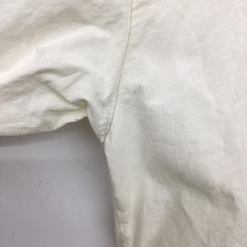 ニコアンド niko and... シャツ、ブラウス 長袖 M 無地 白 / ホワイト /  レディース USED 古着 中古 10148627