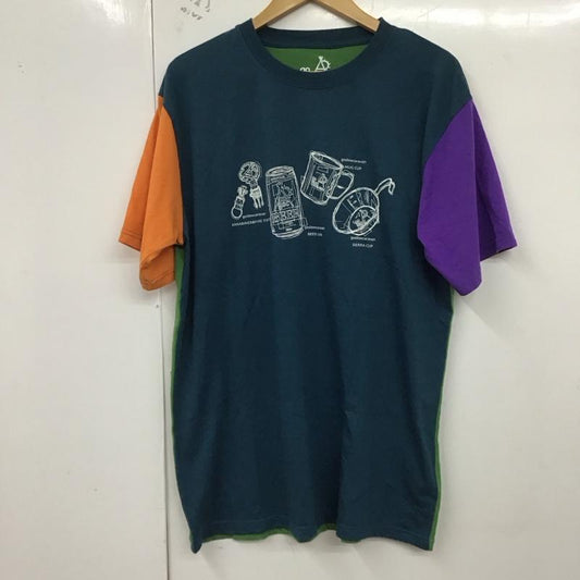 ゴースローキャラバン go slow caravan Tシャツ 半袖 311933 半袖カットソー プリントTシャツ 5 プリント マルチカラー / マルチカラー /  メンズ USED 古着 中古 10129055