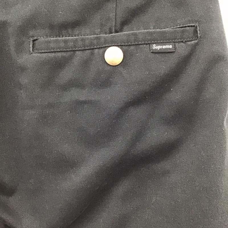 シュプリーム Supreme パンツ ワークパンツ、ペインターパンツ 2020SS WorkPant ワイドパンツ チノパン カジュアルパンツ 30インチ 無地 黒 / ブラック /  メンズ USED 古着 中古 10119692