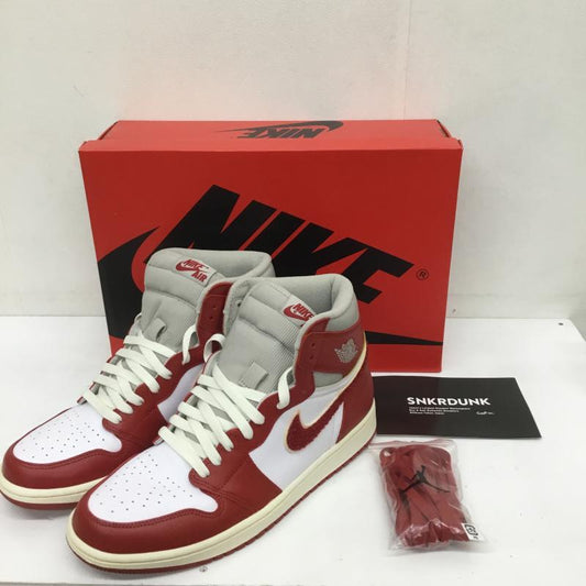 ナイキ NIKE スニーカー スニーカー DJ4891 061 AIR JORDAN1　RETRO　HI　OG　エアジョーダン１ 28.0cm ロゴ、文字 赤 / レッド /  メンズ USED 古着 中古 10109019