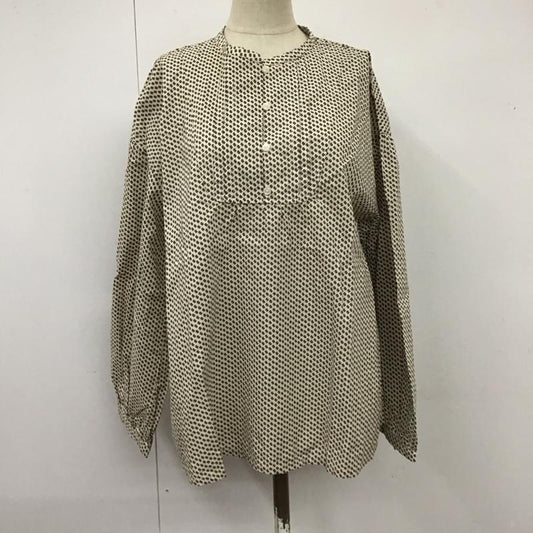 エヘカソポ ehka sopo カットソー 長袖 1709647 ノーカラー ブラウス FREE 総柄 マルチカラー / マルチカラー /  レディース USED 古着 中古 10114352