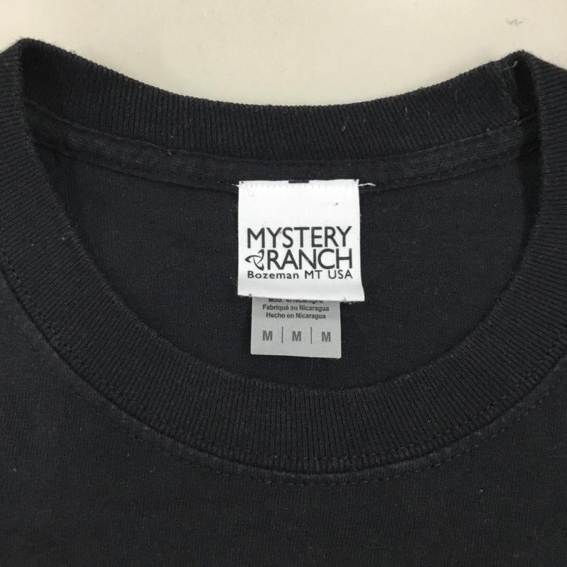 ミステリーランチ MYSTERY RANCH カットソー 長袖 長袖カットソー クルーネックカットソー ロングスリーブカットソー プリントTシャツ M ロゴ、文字 紺 / ネイビー /  メンズ USED 古着 中古 10114892