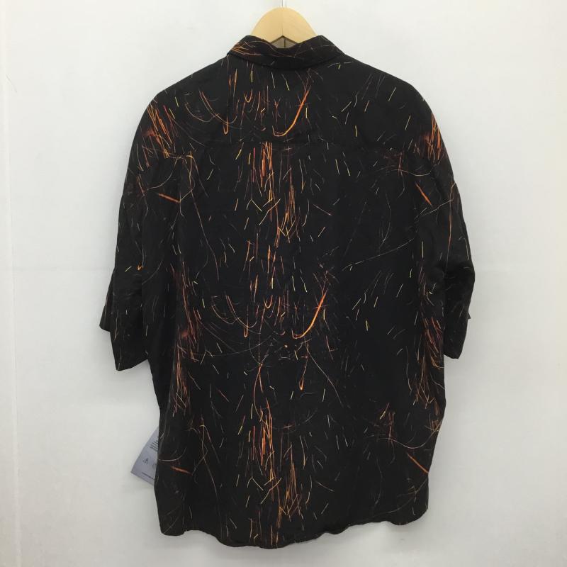 シャリーフ SHAREEF シャツ、ブラウス 半袖 SHAREEF 21533752 総柄　半袖シャツ 1 総柄 黒 / ブラック / X 赤 / レッド / X 橙 / オレンジ /  メンズ USED 古着 中古 10129671