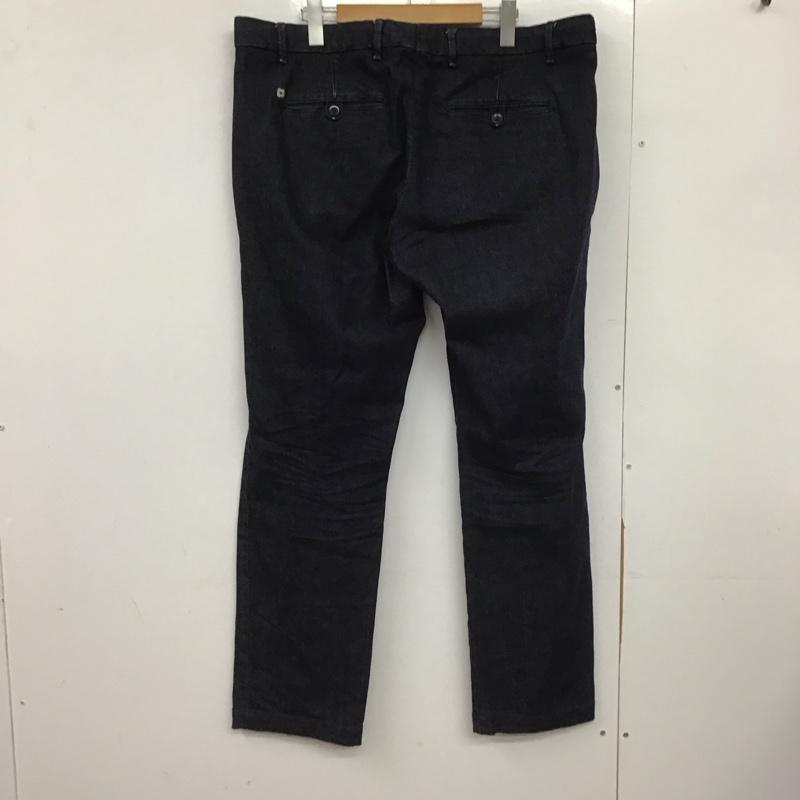 ラルディーニ LARDINI パンツ デニム、ジーンズ デニムパンツ ワイドパンツ カジュアルパンツ ストレッチパンツ 無地 インディゴ / インディゴ /  メンズ USED 古着 中古 10148196