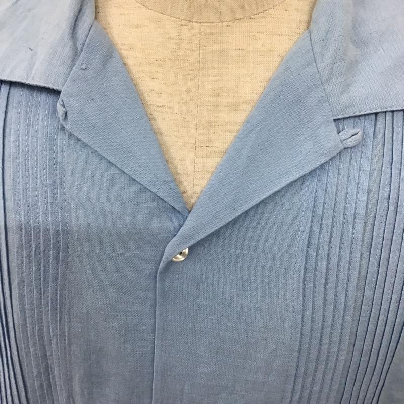 フリークスストア FREAK S STORE シャツ、ブラウス 半袖 M 無地 水色 / ライトブルー /  メンズ USED 古着 中古 10128315