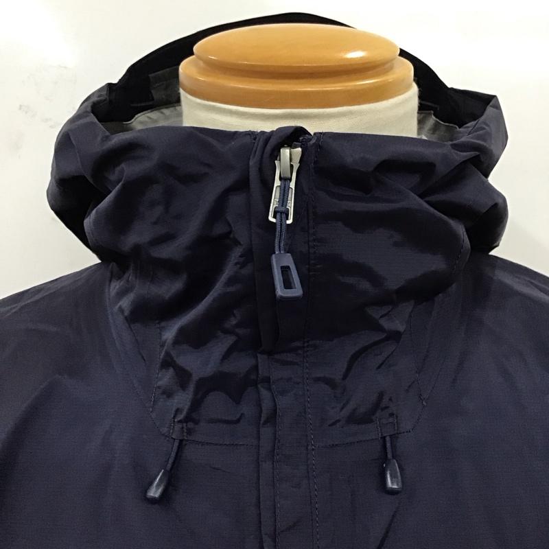 パタゴニア patagonia ジャケット、上着 ジャンパー、ブルゾン 83932sp18 ナイロンパーカー ジップアップパーカー ジャケット S ロゴ、文字 黄 / イエロー / X 紺 / ネイビー /  メンズ USED 古着 中古 10120004