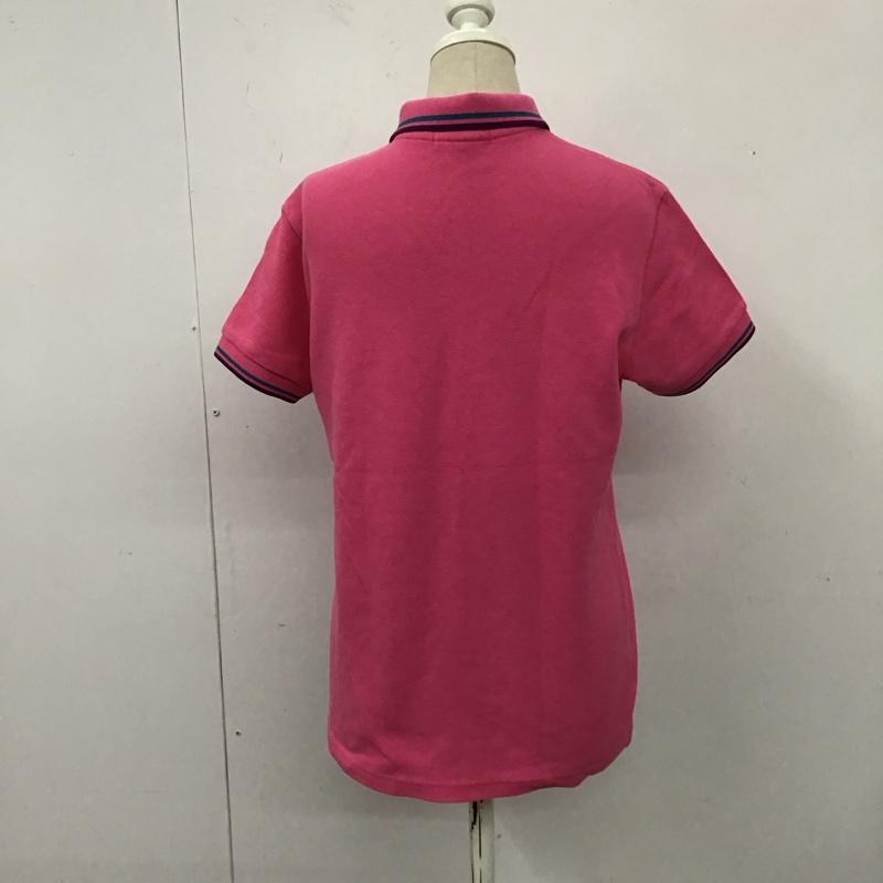 フレッドペリー FRED PERRY ポロシャツ 半袖 F5102 M ワンポイント 桃 / ピンク /  レディース USED 古着 中古 10116157