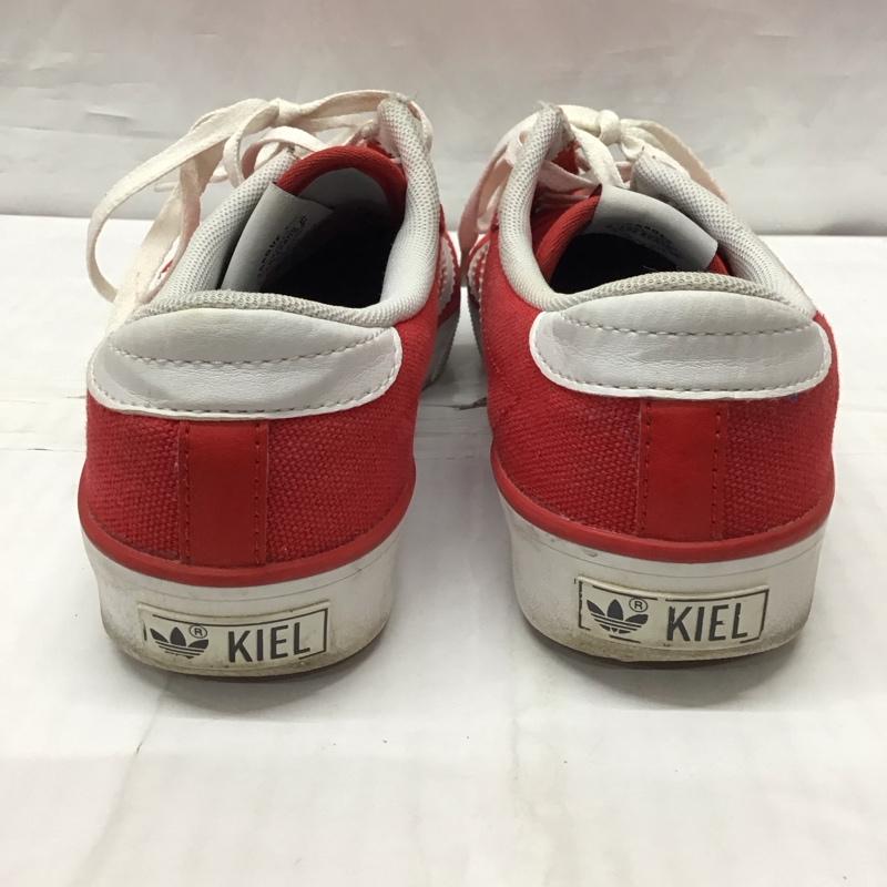 アディダス adidas スニーカー スニーカー D69237 KIEL キール 23cm 23.0cm ロゴ、文字 赤 / レッド / X 白 / ホワイト /  レディース USED 古着 中古 10118786