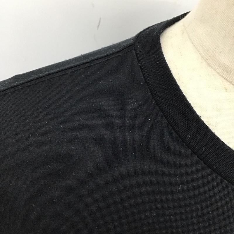 ザノースフェイス THE NORTH FACE Tシャツ 半袖 NT31620 クルーネック プリント L ロゴ、文字 黒 / ブラック /  メンズ USED 古着 中古 10115600